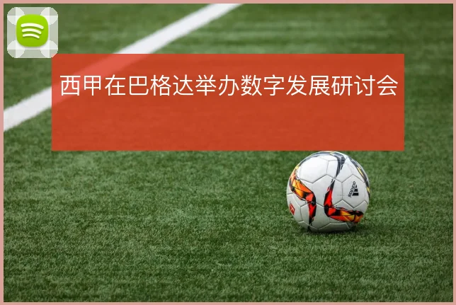 西甲在巴格达举办数字发展研讨会