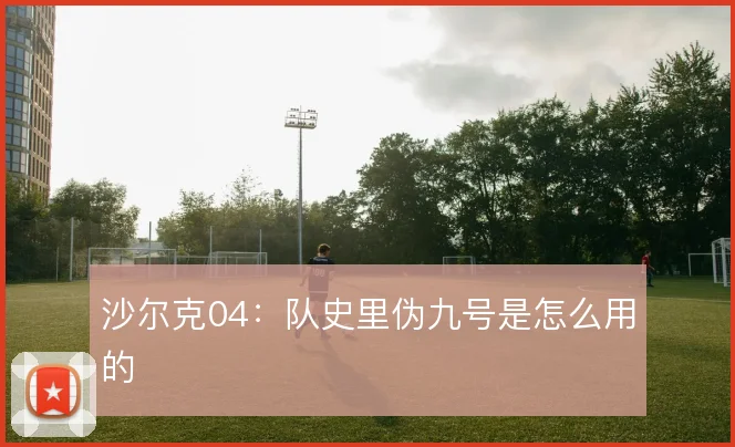 沙尔克04：队史里伪九号是怎么用的